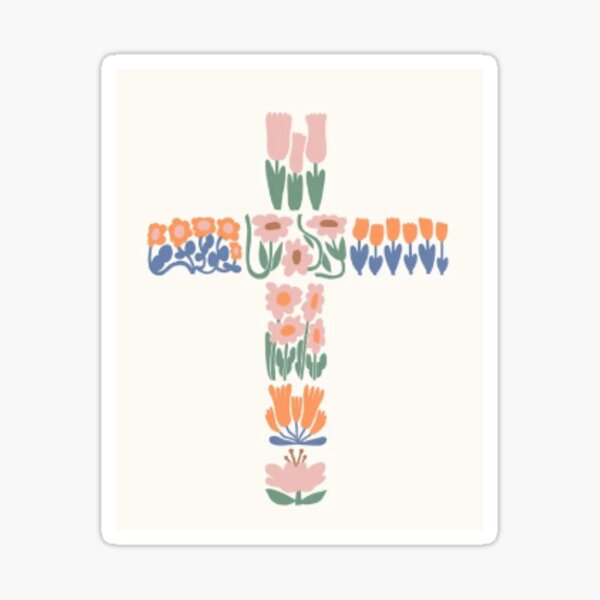 Item preview, cross flowers designed and sold by tburberry.