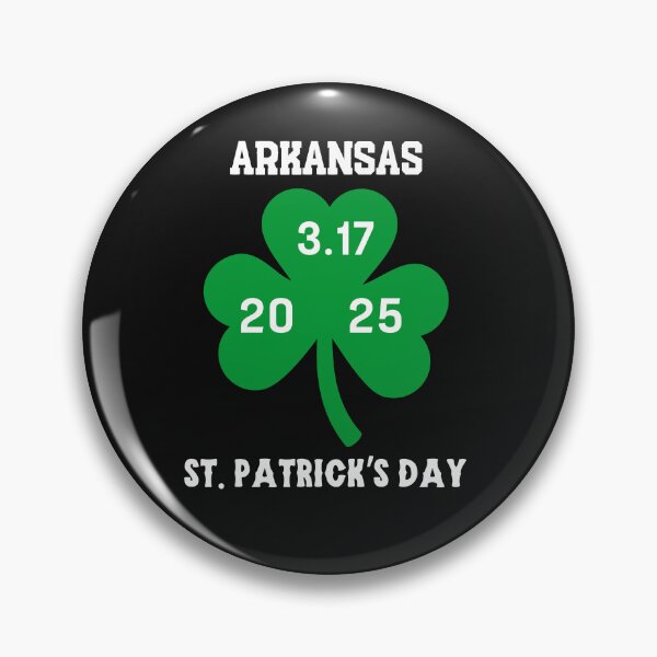 Item preview, Arkansas St. Patricks Day 2025 designed and sold by FestivityFinds.