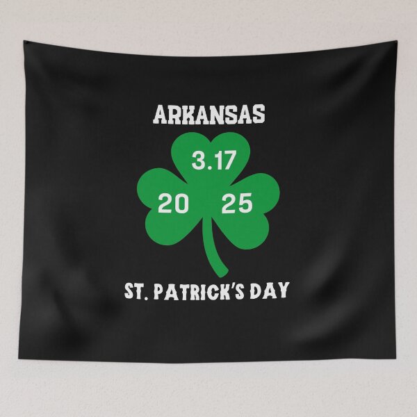 Item preview, Arkansas St. Patricks Day 2025 designed and sold by FestivityFinds.