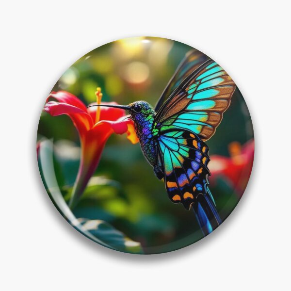 Item preview, Hummingbird Butterfly designed and sold by njaro.