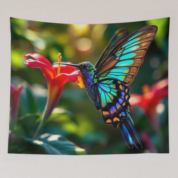 Item preview, Hummingbird Butterfly designed and sold by njaro.