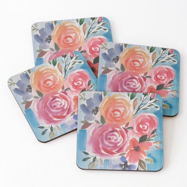 Item preview, Watercolour Flowers designed and sold by PrashansAsna.
