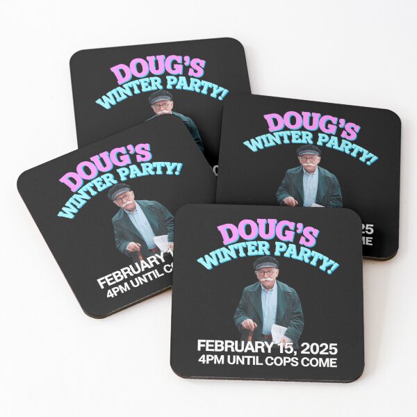 Item preview, Dougs Winter Party Meme designed and sold by GrulkeNedrow.