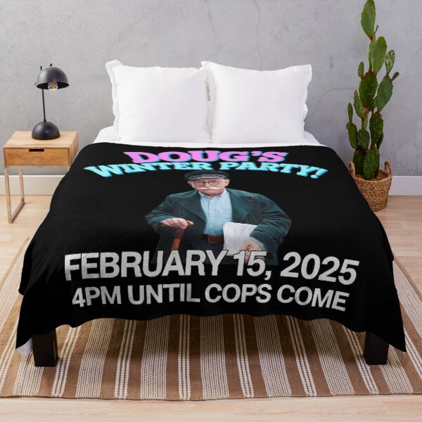 Item preview, Dougs Winter Party Meme designed and sold by GrulkeNedrow.