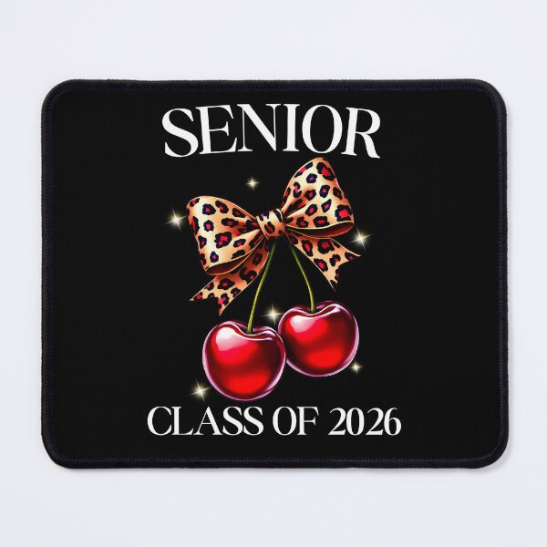 Item preview, Senior Class Of 2026 Coquette Cherry Leopard Bow Women, Girls designed and sold by thebest-2studio.