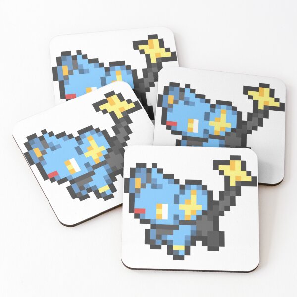 Item preview, Shinx Pixel art designed and sold by StickyMcSticker.