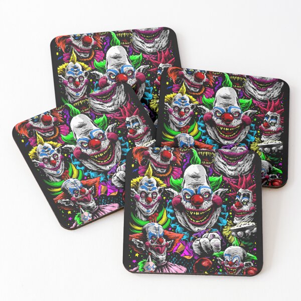Item preview, Klowning around ! 80s killer klowns clowns circus horror movie outer space aliens designed and sold by JonathanGrimm.