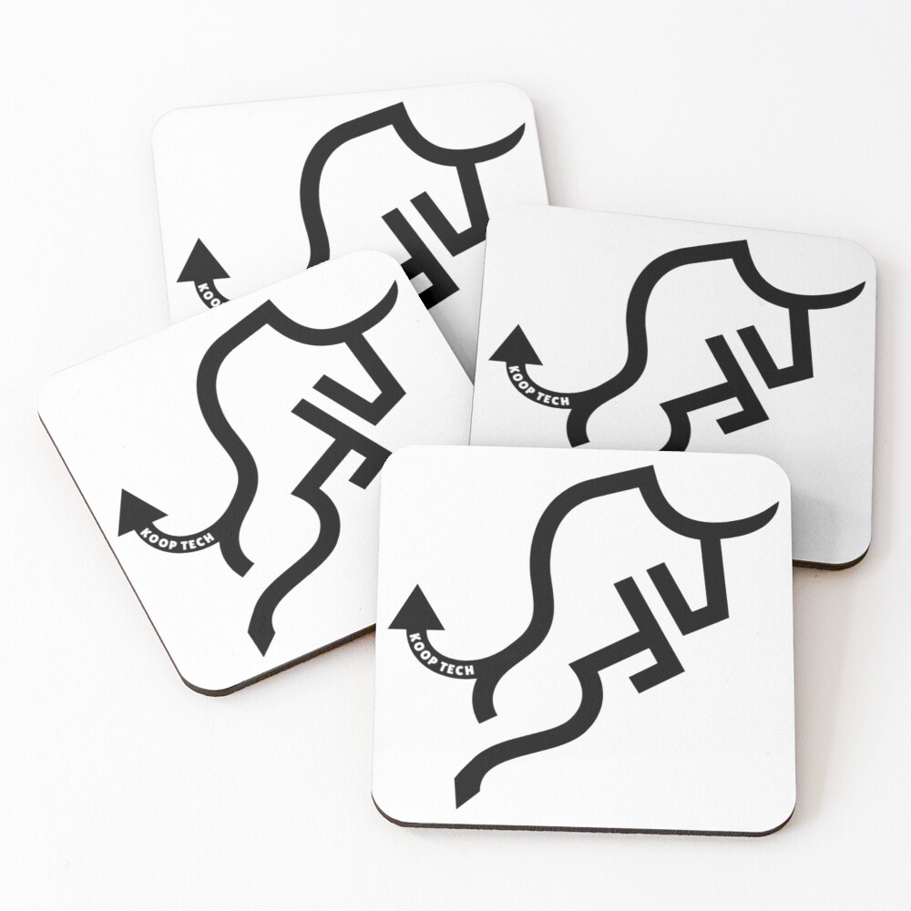 Item preview, Coasters (Set of 4) designed and sold by StickyMcSticker.