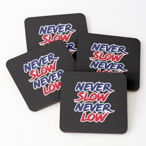 Item preview, Never Slow Never Low – Motivational Quote for Unstoppable Drive designed and sold by PolynesianGrace.