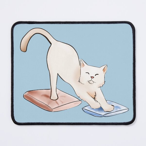 Item preview, Cute relaxing cat Ralph, drawn by hand designed and sold by IneffableIllust.