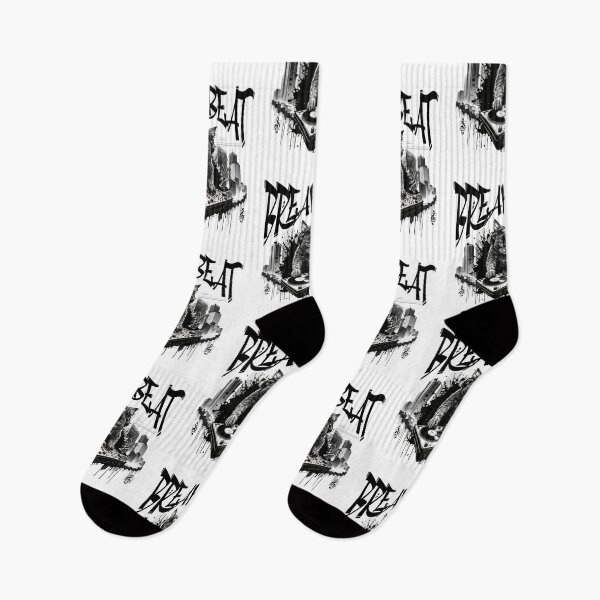 Item preview, BREAKBEAT  - Graffiti Kitty Dj (Black)  designed and sold by Discothreadz.