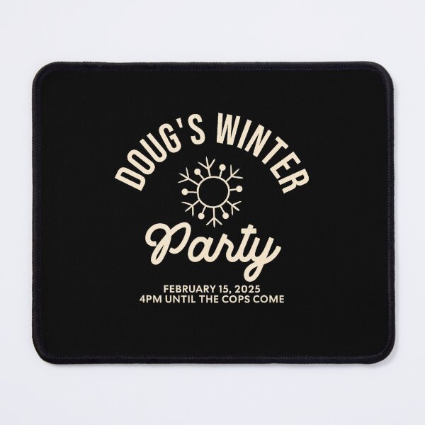 Item preview, Dougs Winter Party Trending Retro designed and sold by GrulkeNedrow.