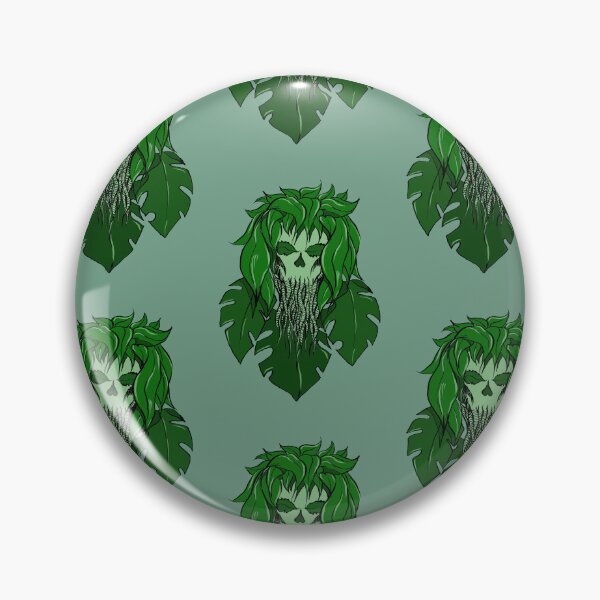 Item preview, Leafy skull designed and sold by pawelkinart.