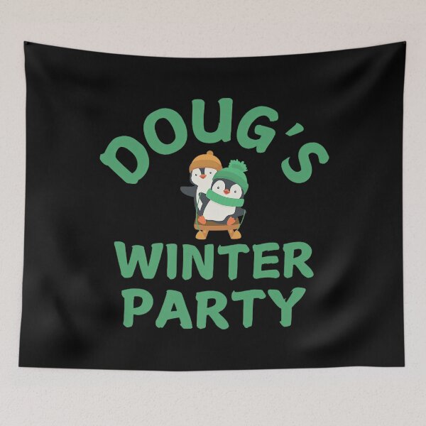 Item preview, Dougs Winter Party Trending designed and sold by GrulkeNedrow.