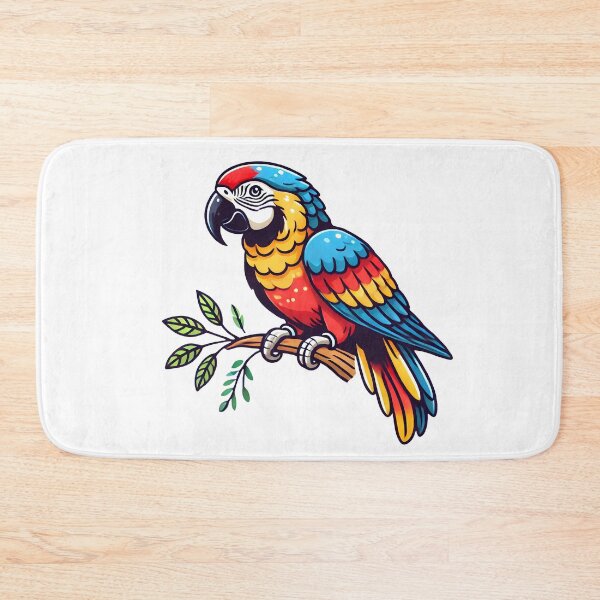 Item preview, Captivating Ara Parrot Artwork designed and sold by inkNext.