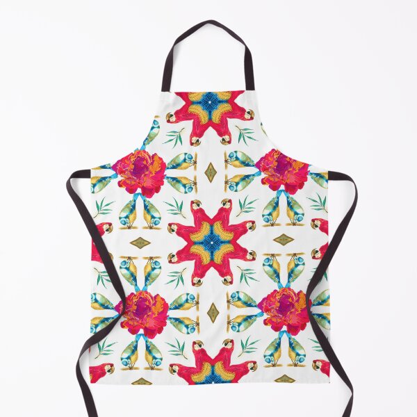 Item preview, Tropical Scarlet Macaw Mandala designed and sold by 83oranges.com.