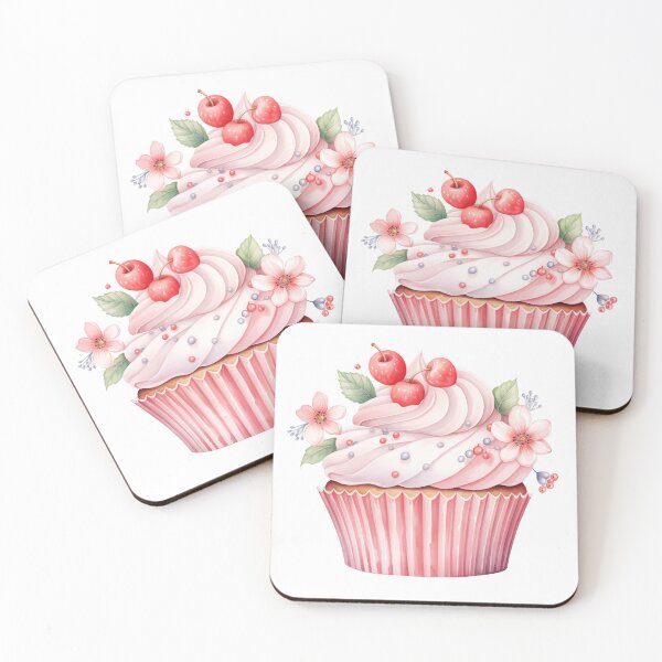 Item preview, Pink Delight Cupcake designed and sold by Mermaid's Whimsy.