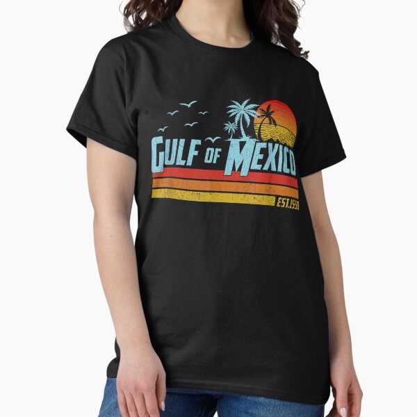 Item preview, Gulf of Mexico Est 1550 Retro Vintage Beach designed and sold by Asher4c.
