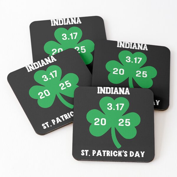 Item preview, Indiana St. Patricks Day 2025 designed and sold by FestivityFinds.
