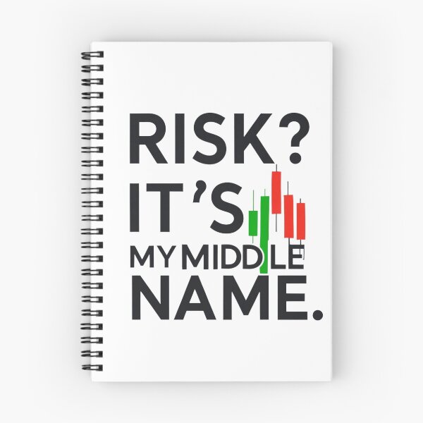 Item preview, Risk? It's My Middle Name Gift For Trader designed and sold by D1dymos.