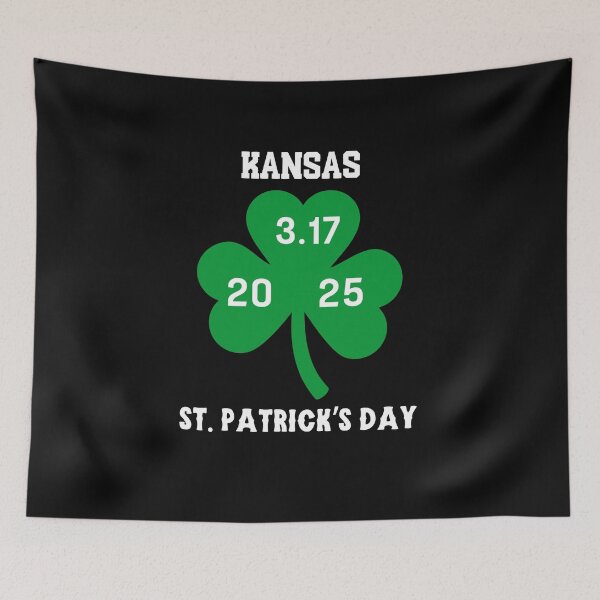 Item preview, Kansas St. Patricks Day 2025 designed and sold by FestivityFinds.