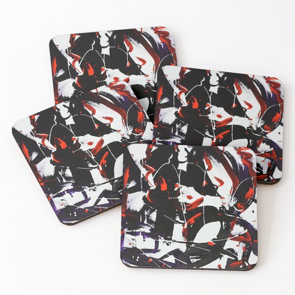 Item preview, Black Brush Strokes designed and sold by ViaARTfactory.