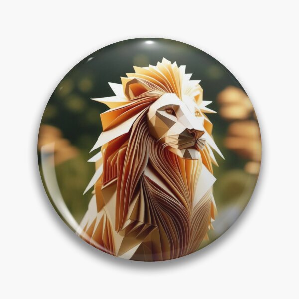Item preview, The Origami Lion designed and sold by PeggyMacStudio.