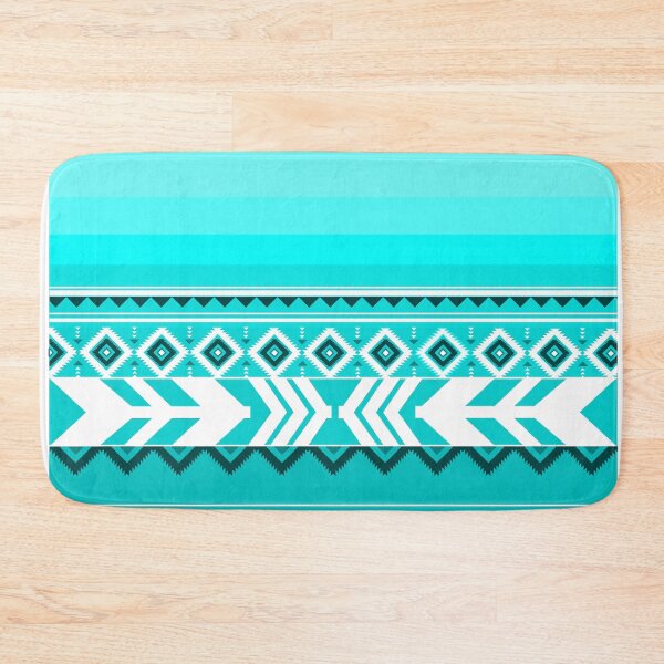 Item preview, NATIVE AMERICAN PATTERN DESIGN ETHNIC BLUE TAPESTRY designed and sold by Coreland River.