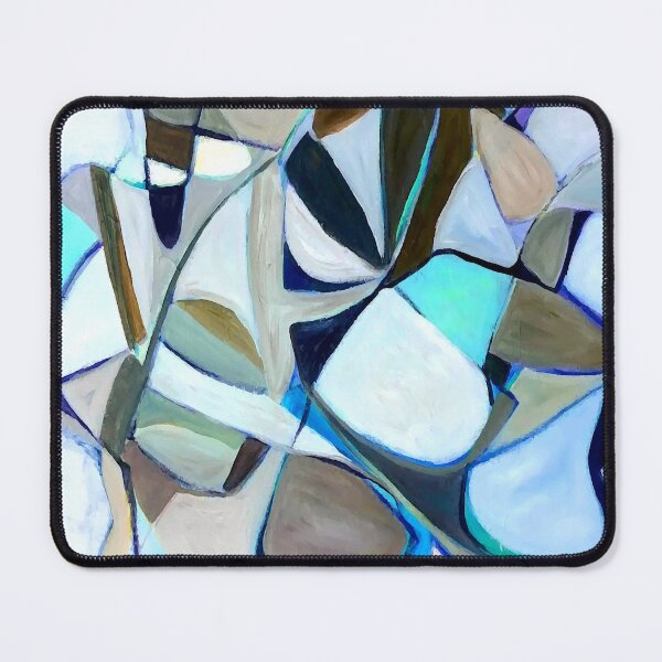 Item preview, Organic Blue Patterns designed and sold by ViaARTfactory.