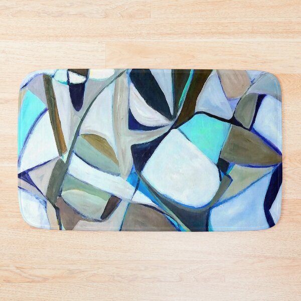 Item preview, Organic Blue Patterns designed and sold by ViaARTfactory.