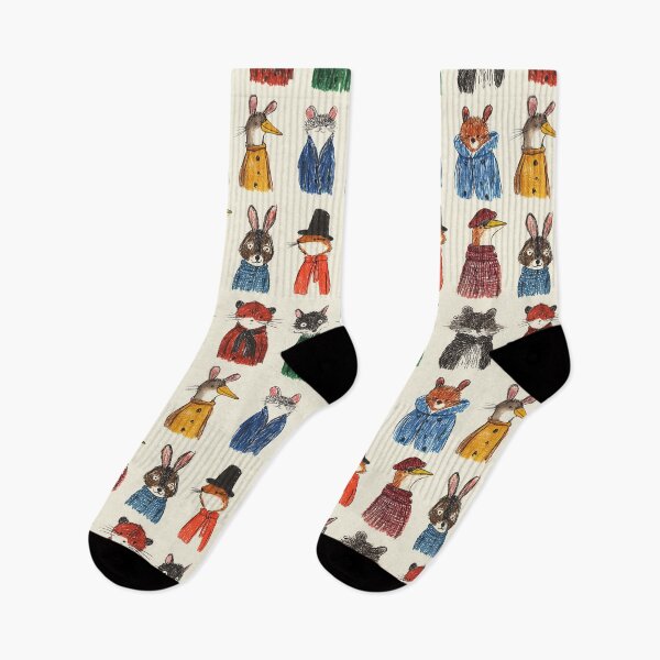 Item preview, Winter wonderland animals in soft, charming art designed and sold by Piotrek0001.
