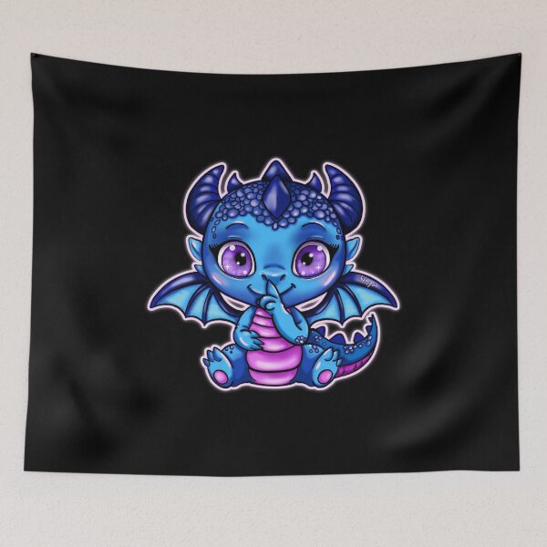 Item preview, little blue dragon designed and sold by Themys24.