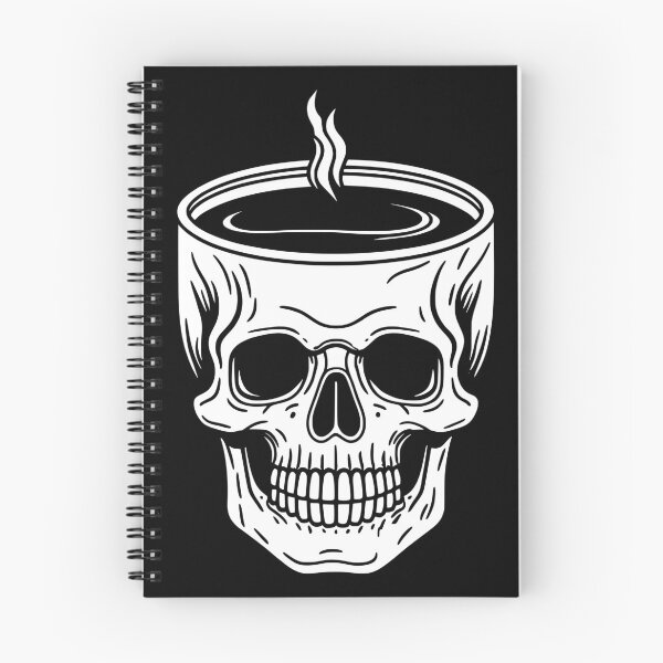 Item preview, skull coffee cup designed and sold by Brexmore3.