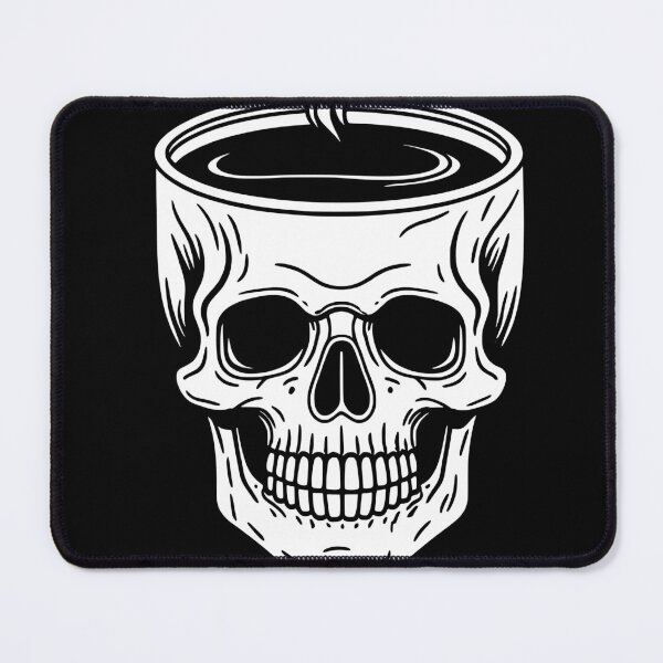 Item preview, skull coffee cup designed and sold by Brexmore3.