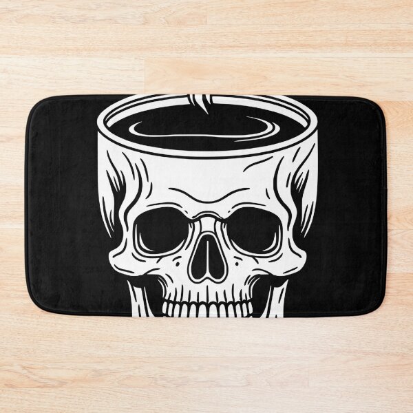 Item preview, skull coffee cup designed and sold by Brexmore3.