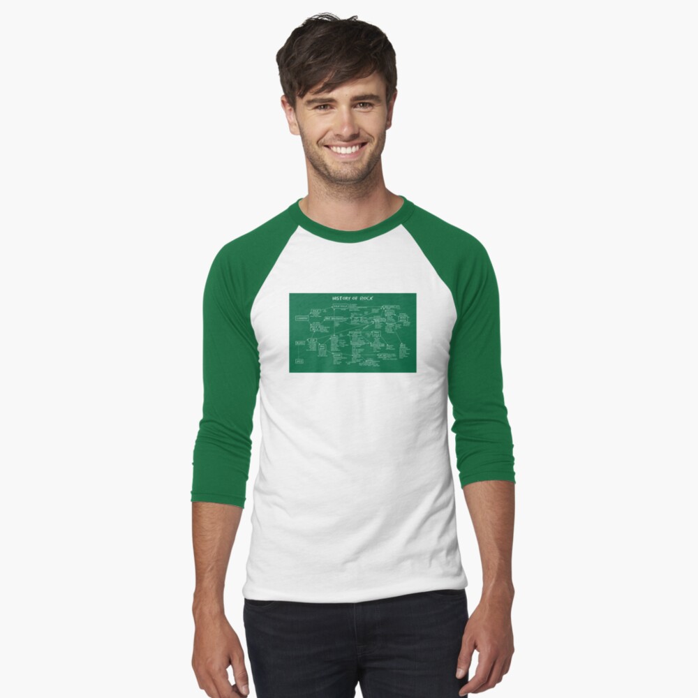 Item preview, Baseball ¾ Sleeve T-Shirt designed and sold by VelasquesSerna.