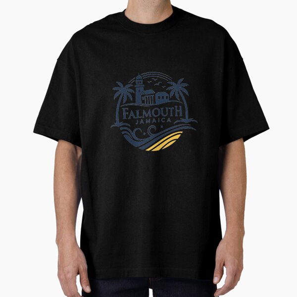 Item preview,  Falmouth Jamaica Tropical Paradise Vintage Travel Design designed and sold by Colorful-Garden.