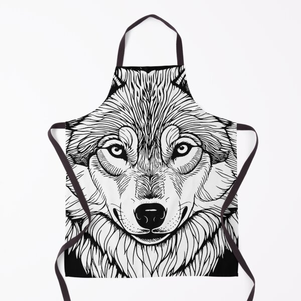 Item preview, wolf head designed and sold by Brexmore3.