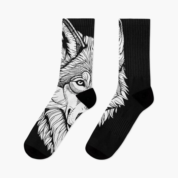 Item preview, wolf head designed and sold by Brexmore3.