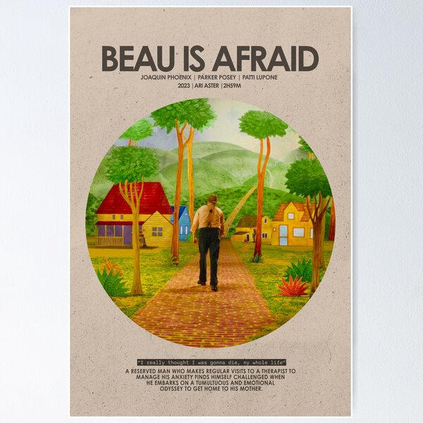 Item preview, Beau Is Afraid designed and sold by TeeSnoop.