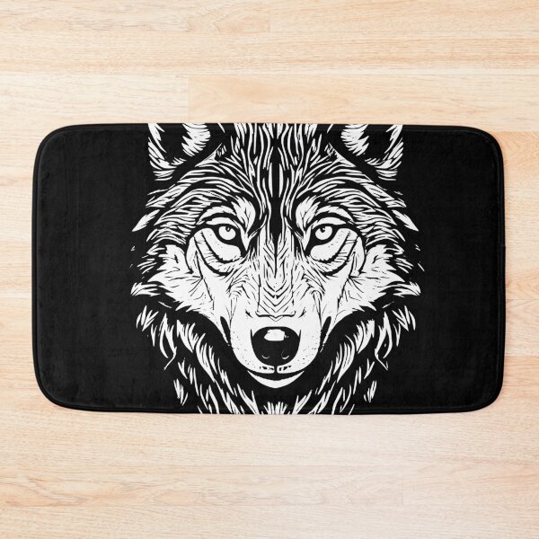 Item preview, wolf face designed and sold by Brexmore3.
