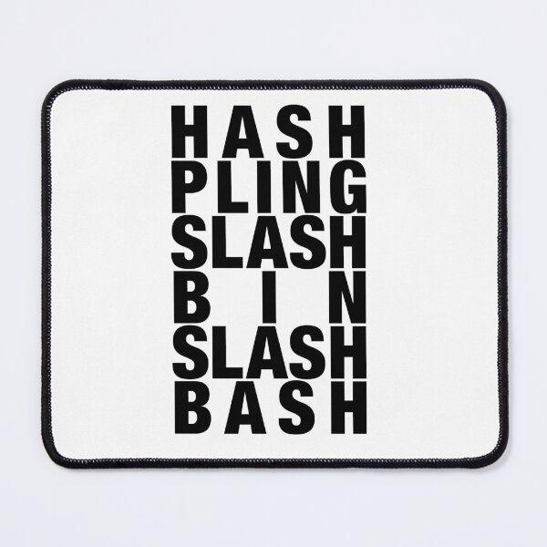 Item preview, Coder (bash scripting) - Hash Pling Slash Bin Slash Bash (#!/bin/bash) designed and sold by GetContented.