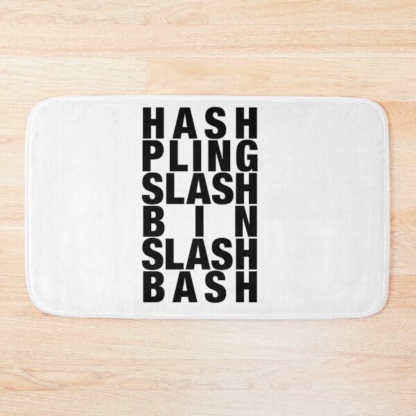 Item preview, Coder (bash scripting) - Hash Pling Slash Bin Slash Bash (#!/bin/bash) designed and sold by GetContented.