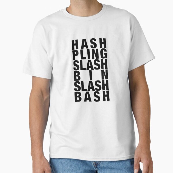 Item preview, Coder (bash scripting) - Hash Pling Slash Bin Slash Bash (#!/bin/bash) designed and sold by GetContented.