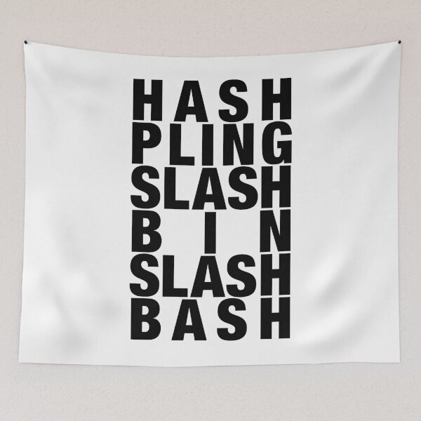 Item preview, Coder (bash scripting) - Hash Pling Slash Bin Slash Bash (#!/bin/bash) designed and sold by GetContented.