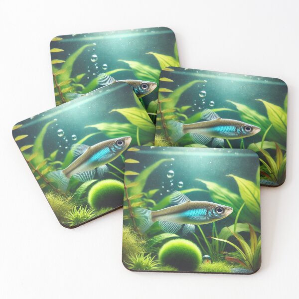 Item preview, Norman Lampeye Killifish in Planted Aquarium designed and sold by NocturnalNook.
