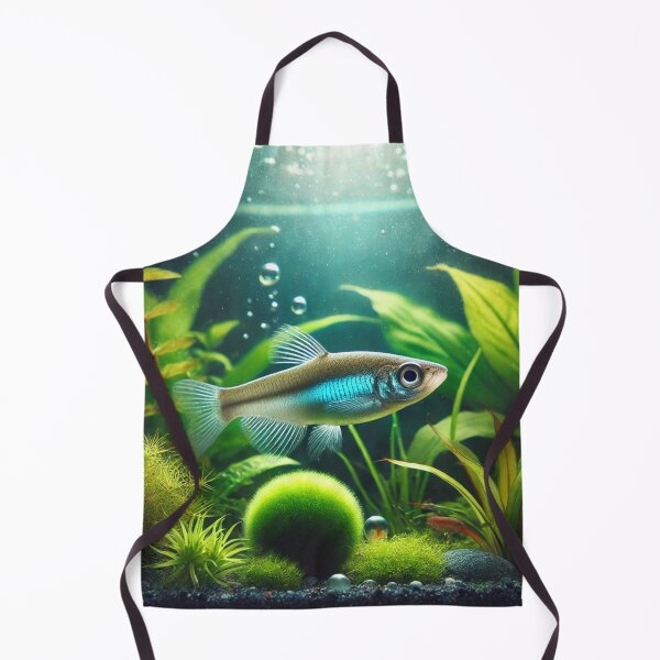 Item preview, Norman Lampeye Killifish in Planted Aquarium designed and sold by NocturnalNook.