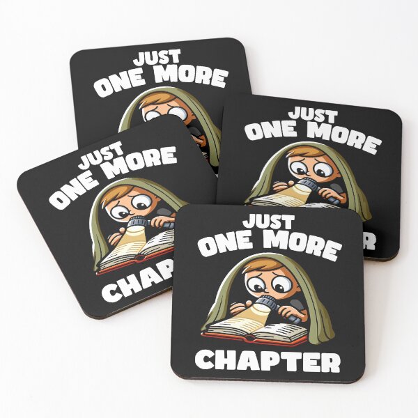 Item preview, JUST ONE MORE CHAPTER - BOOKWORM GIFT designed and sold by KEF Custom.
