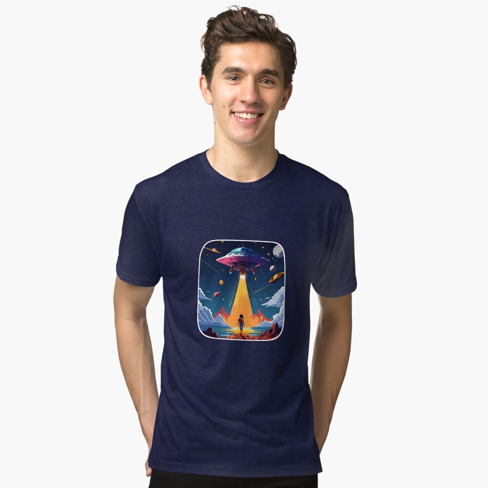Item preview, Tri-blend T-Shirt designed and sold by jabriltoon.