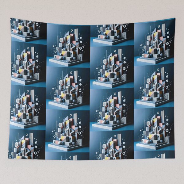 Item preview, colorful geometric decorative desighn designed and sold by Dogandesighn.